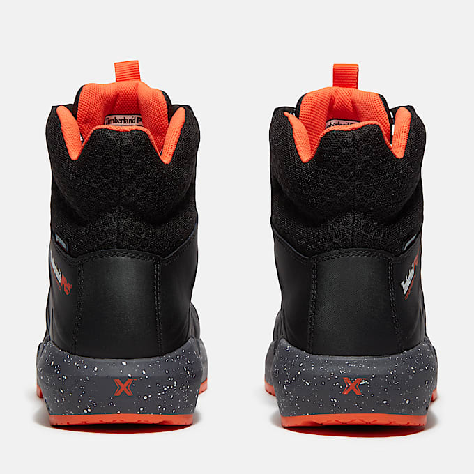 Mens Morphix 6 Waterproof Composite Toe Work Boot TBL Black Leather ALT5