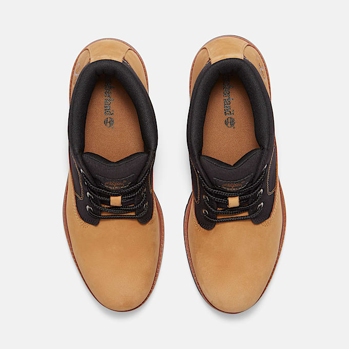 Mens Timberland Premium Mid LaceUp Chukka Boot TBL Wheat Nubuck ALT2