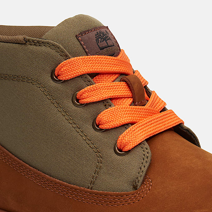 Mens Timberland Premium Mid LaceUp Chukka Boot TBL Medium Brown Nubuck ALT7