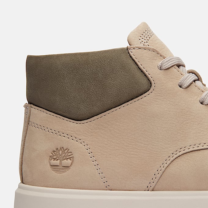 Mens Emerson Street Mid Sneaker TBL Light Taupe Nubuck ALT7