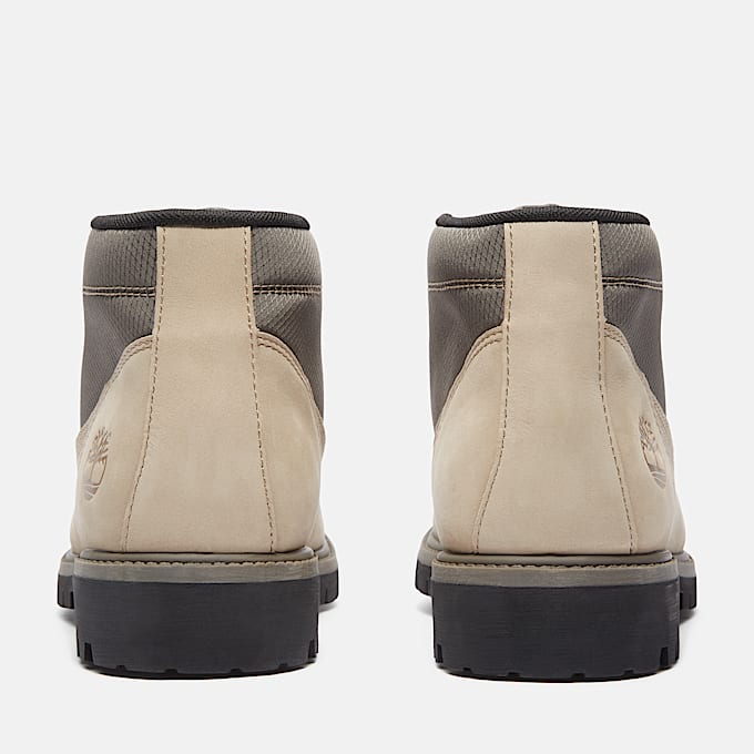 Chukka  tige mihaute Timberland Premium pour hommes TBL Nubuck brun ple ALT5