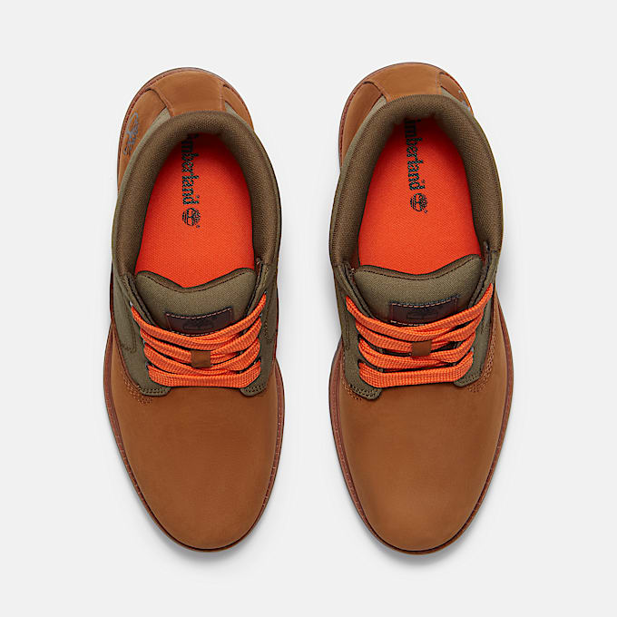 Mens Timberland Premium Mid LaceUp Chukka Boot TBL Medium Brown Nubuck ALT2