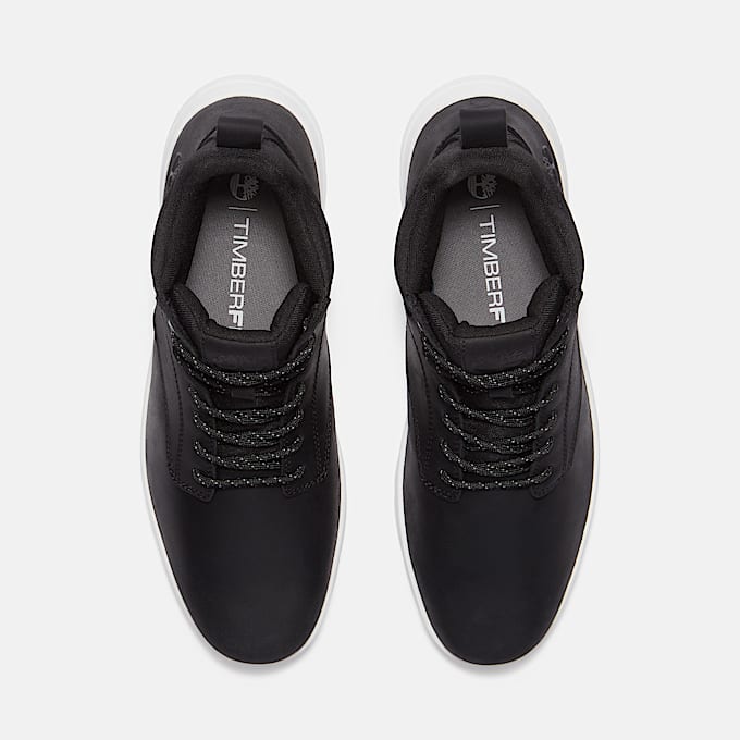 Mens Parker Street HighTop Sneaker TBL Black FullGrain ALT2