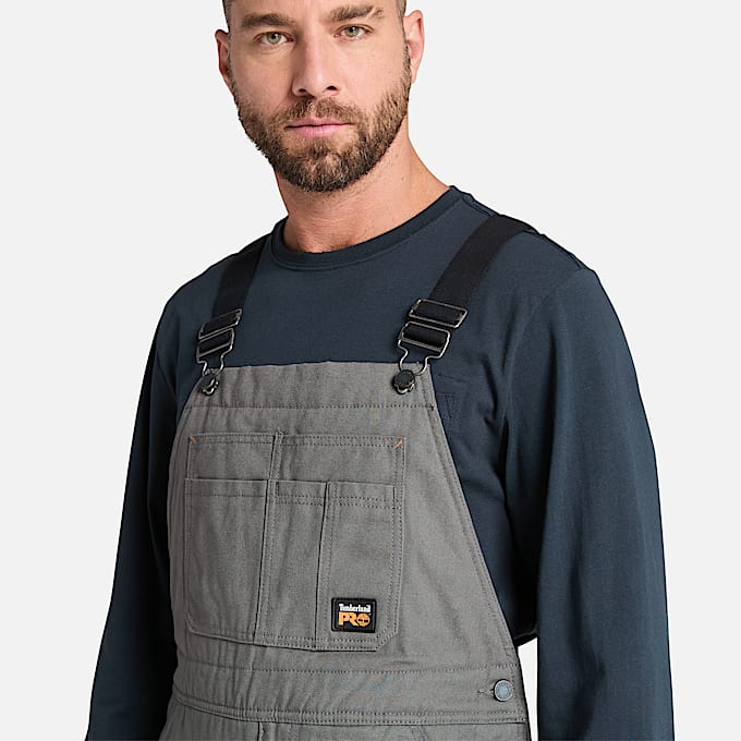 Mens Timberland PRO Gritman Insulated Bib Overall TBL Pewter ALT1