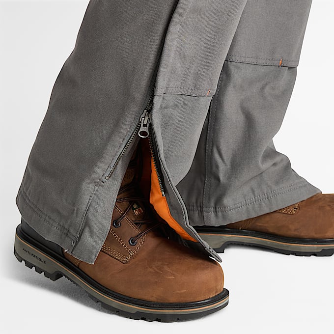 Mens Timberland PRO Gritman Insulated Bib Overall TBL Pewter ALT3