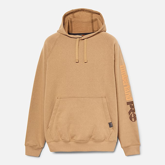 Mens Timberland PRO Hood Honcho Sport Hoodie TBL Dark Wheat ALT10