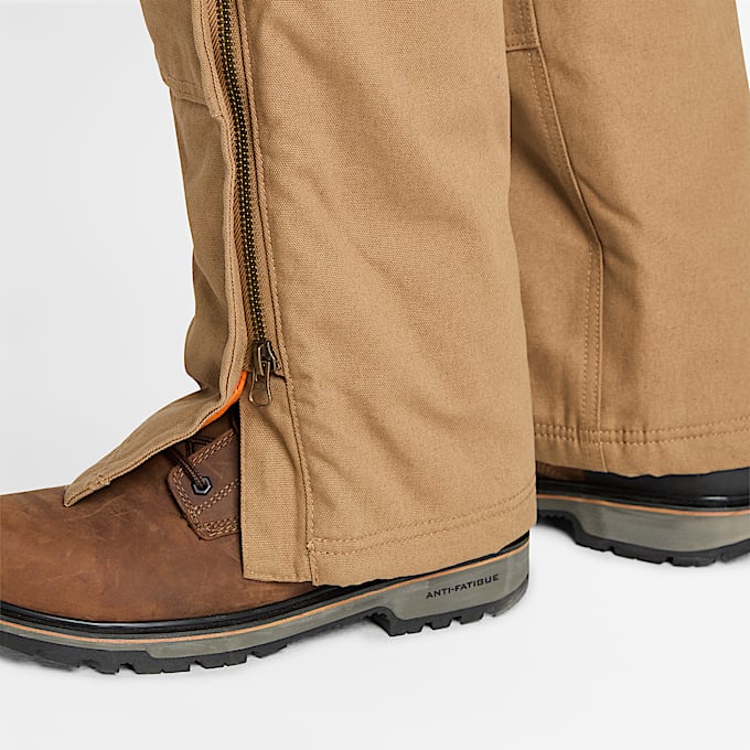 Mens Timberland PRO Gritman Insulated Bib Overall TBL Dark Wheat ALT3