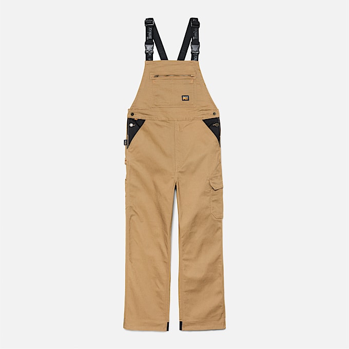 Mens Timberland PRO Ironhide Flex Bib Overall TBL Dark Wheat ALT10