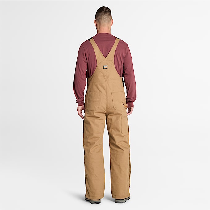 Mens Timberland PRO Gritman Insulated Bib Overall TBL Dark Wheat ALT9
