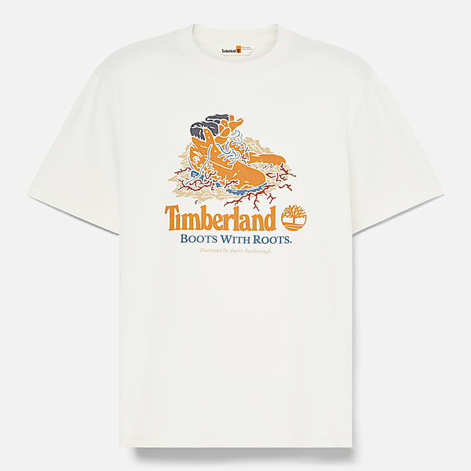 Front Boot Graphic Tee TBL Vintage White ALT10