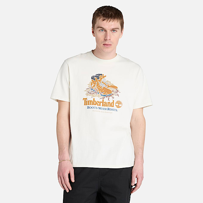 Front Boot Graphic Tee TBL Vintage White ALT2