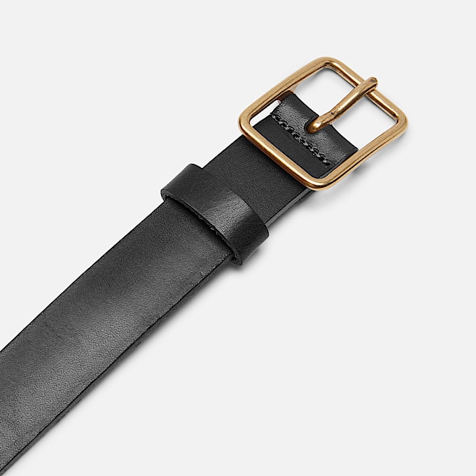 Ceinture classique en cuir de 25 mm pour femmes TBL Noir ALT1
