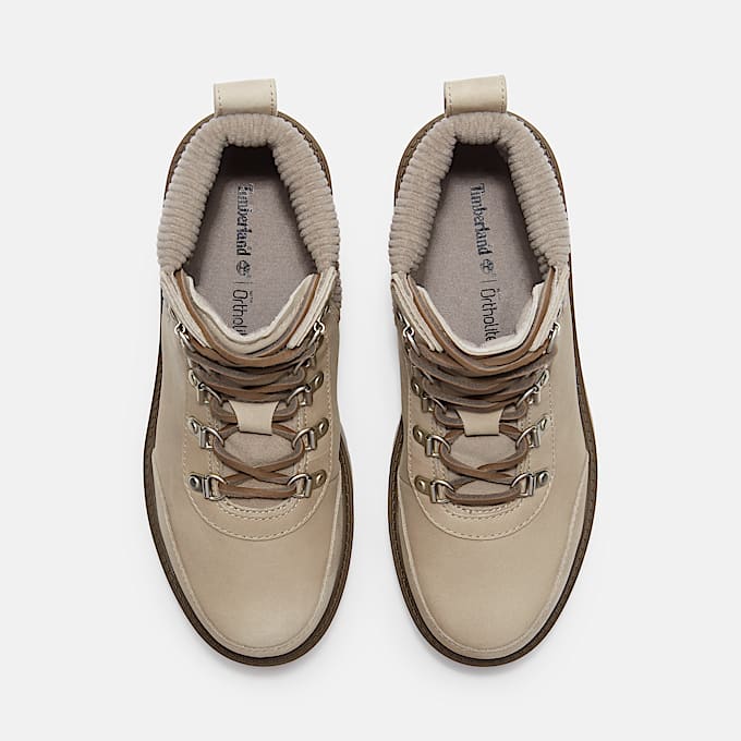 Womens Stone Street Platform Hiker Boot TBL Medium Grey Nubuck ALT2