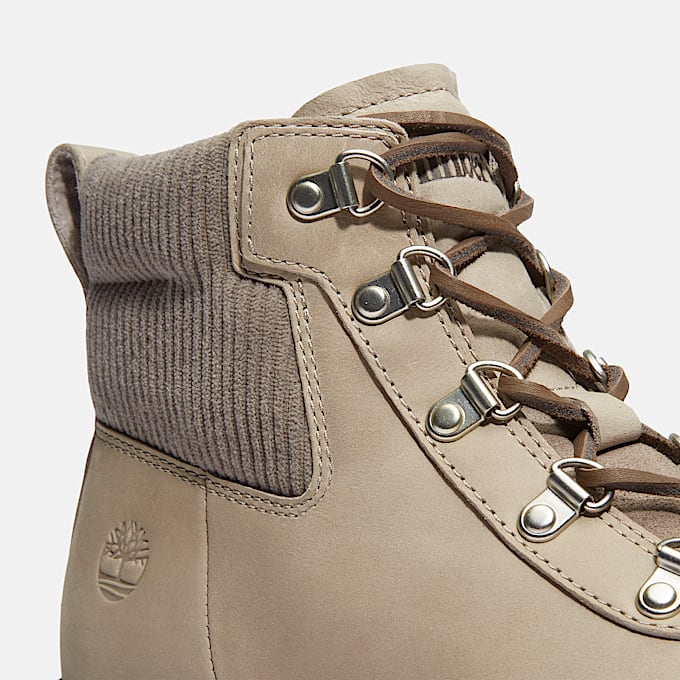 Womens Stone Street Platform Hiker Boot TBL Medium Grey Nubuck ALT7