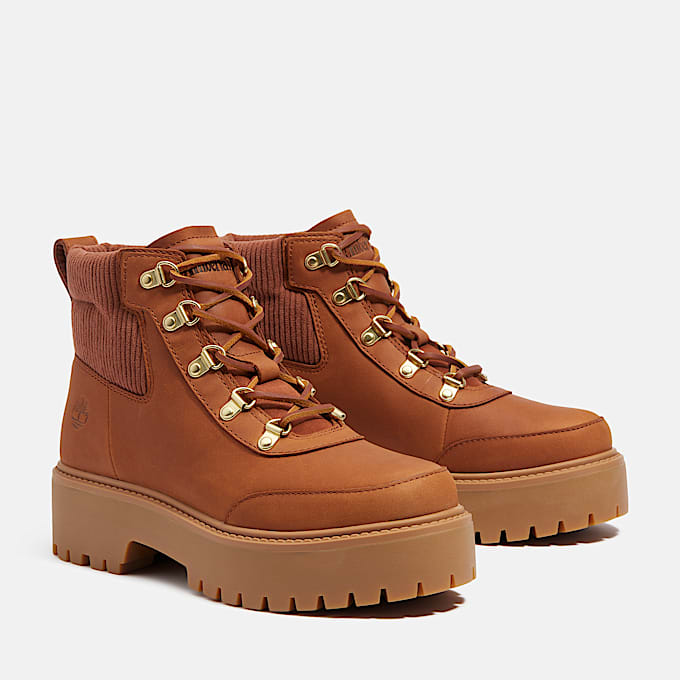 Botas Hiker Stone Street con plataforma para mujer TBL Nubuck xido ALT4