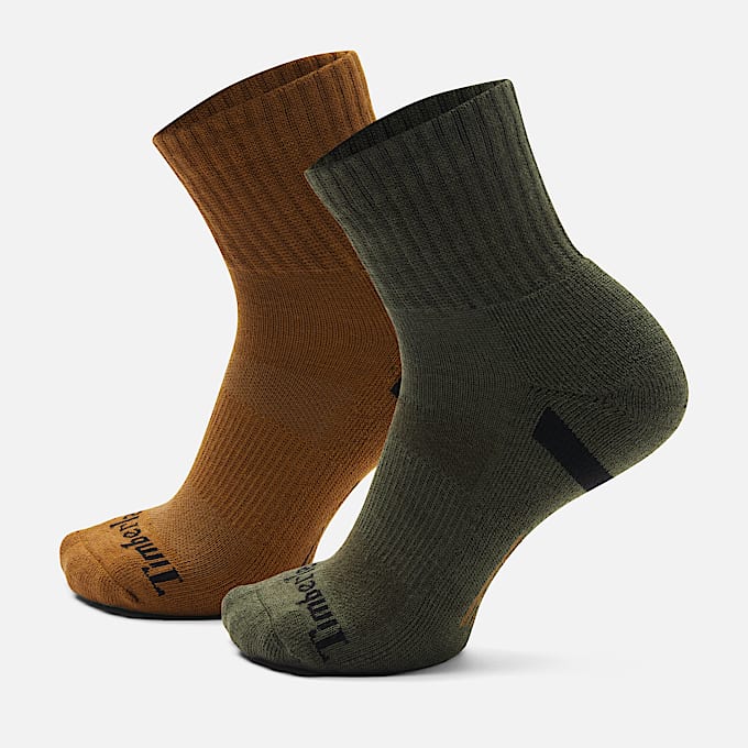 Richford 2Pack HalfCushion Quarter Crew Sock TBL Wheat HERO