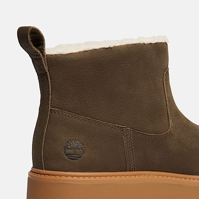 Botte Stone Street avec doublure chaude et semelle plateforme pour femmes