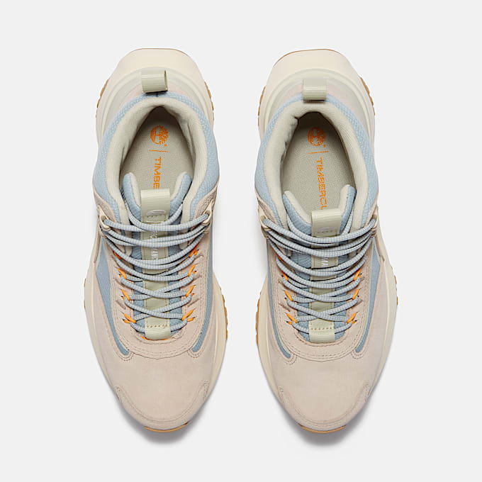 Womens Motion Access Mid Waterproof Sneaker TBL Light Beige Suede ALT2