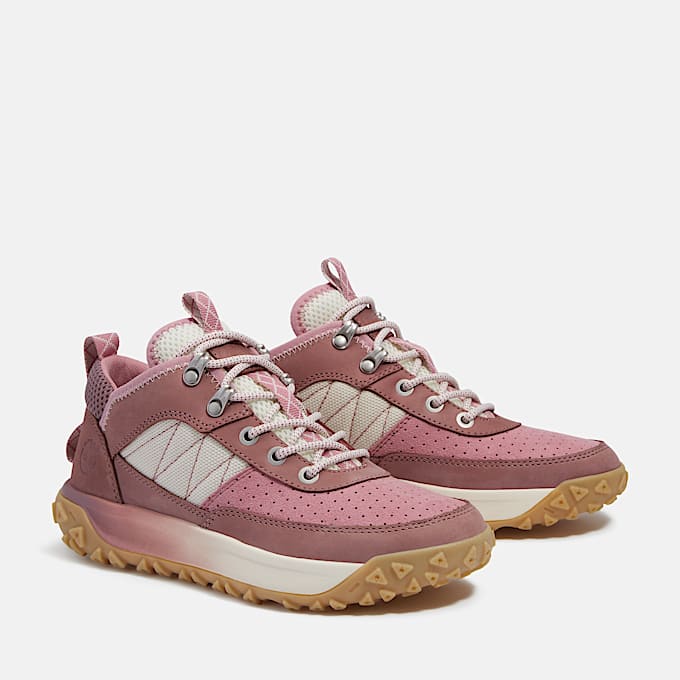 Womens GreenStride Motion 6 Sneaker TBL Pink Nubuck ALT4