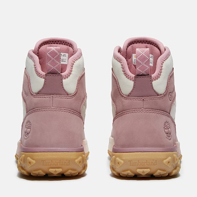 Womens GreenStride Motion 6 Waterproof Sneaker TBL Medium Pink Nubuck ALT5