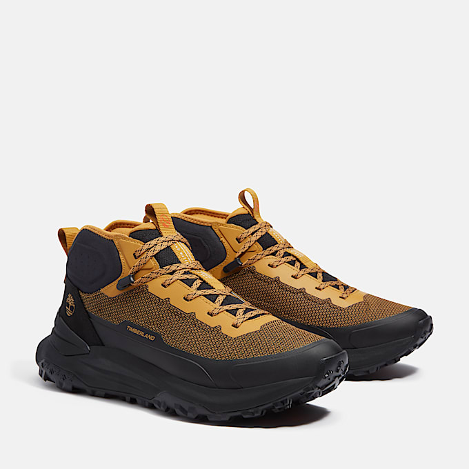 Mens Motion Access Mid Sneaker TBL Wheat Mesh ALT4