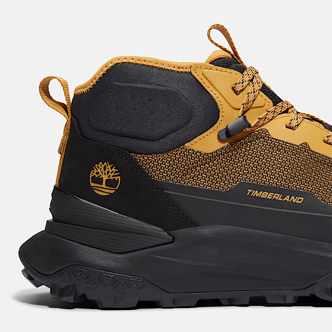 Mens Motion Access Mid Sneaker TBL Wheat Mesh ALT7