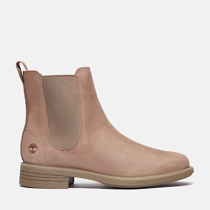 Womens Verona Square Chelsea Boot TBL Taupe FullGrain HERO