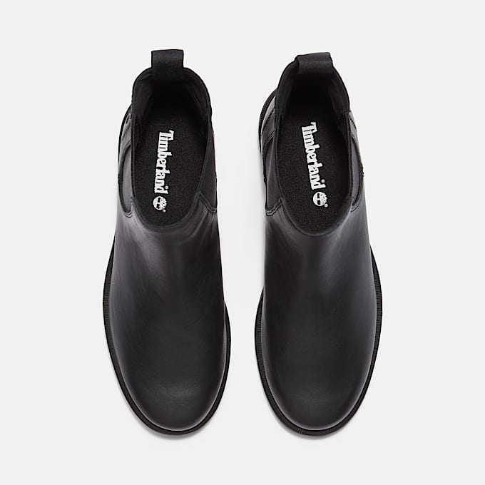 Womens Verona Square Chelsea Boot TBL Black FullGrain ALT2