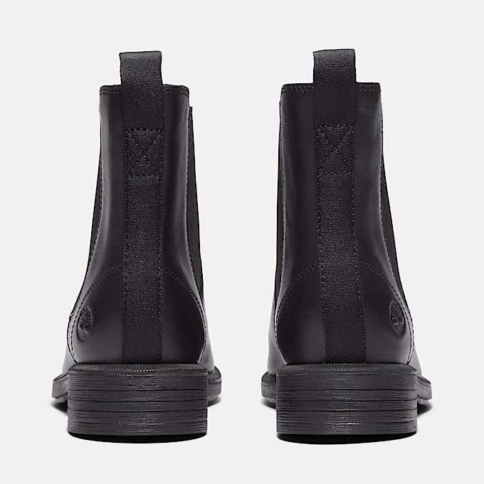 Womens Verona Square Chelsea Boot TBL Black FullGrain ALT5