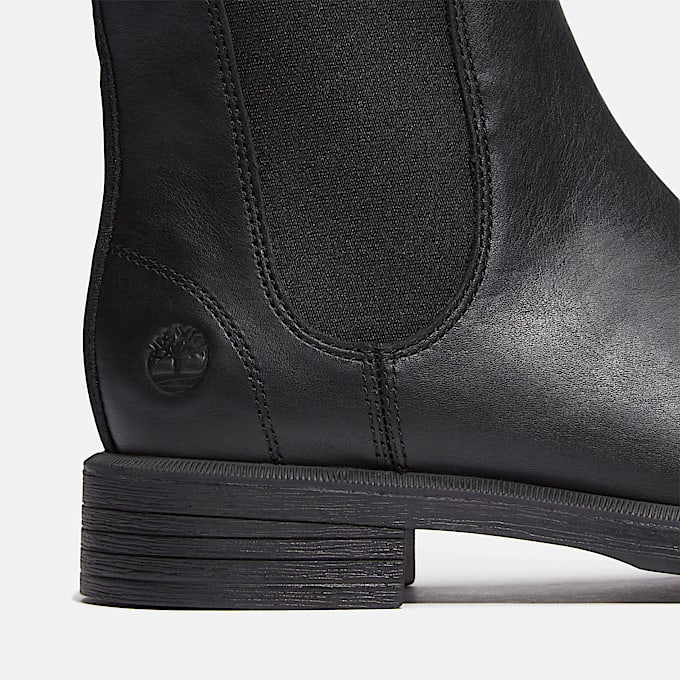 Womens Verona Square Chelsea Boot TBL Black FullGrain ALT7
