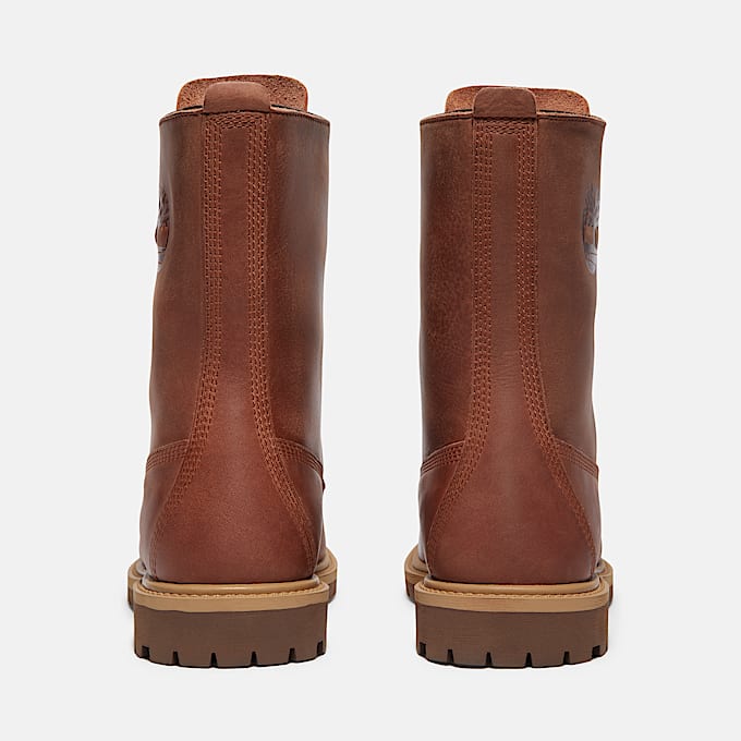 Womens Timberland Premium 8Inch Waterproof Boot TBL Brown FullGrain ALT5