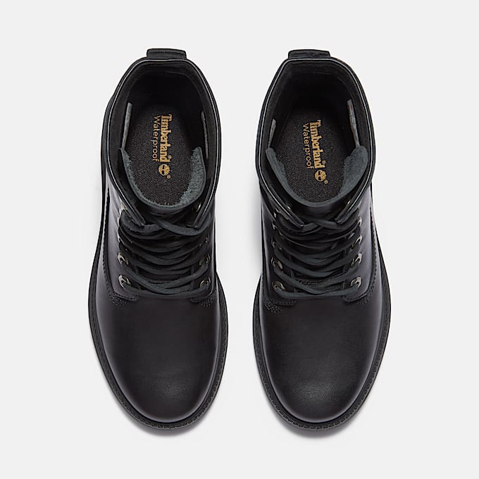 Womens Timberland Premium 8Inch Waterproof Boot TBL Black FullGrain ALT2