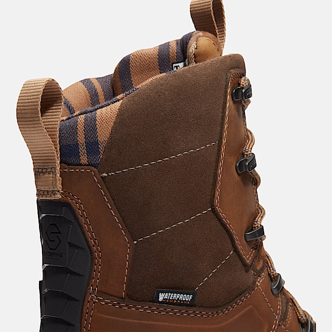 Mens Siberian CSA 8 Composite Toe Waterproof Insulated Work Boot TBL Medium Brown FullGrain ALT7