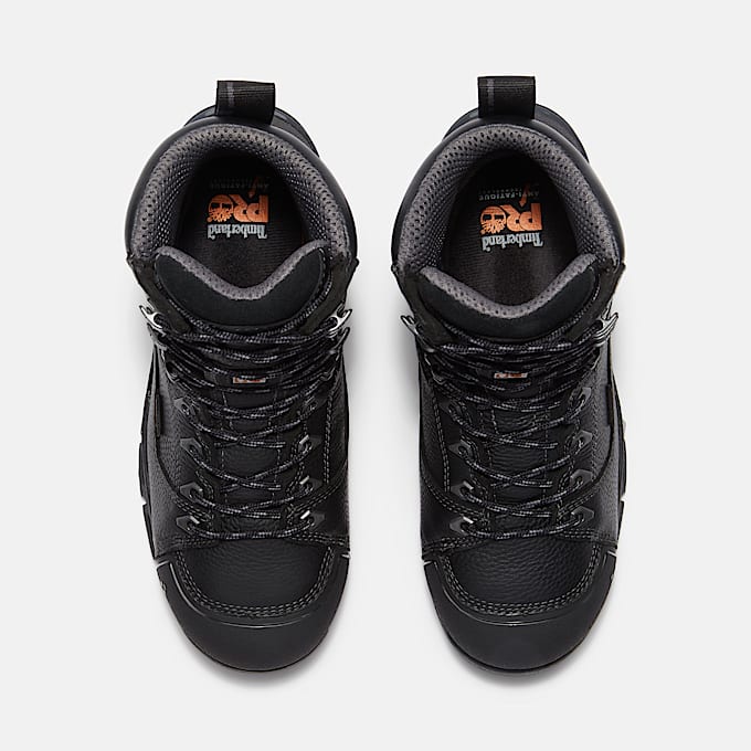 Mens Endurance EV CSA Met Guard 8 Composite Toe Waterproof Work Boot TBL Black FullGrain ALT2