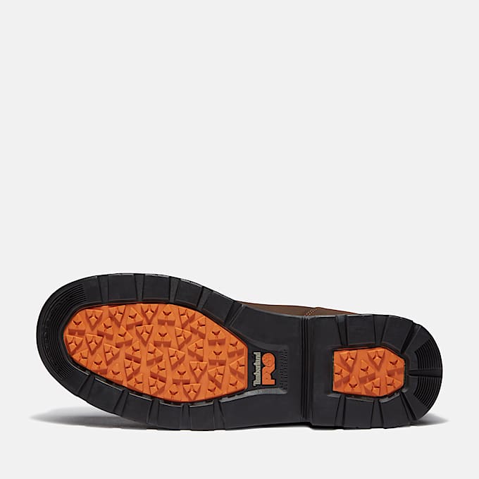 Mens True Grit Chelsea Composite Toe Waterproof Work Boot TBL Dark Brown FullGrain ALT3