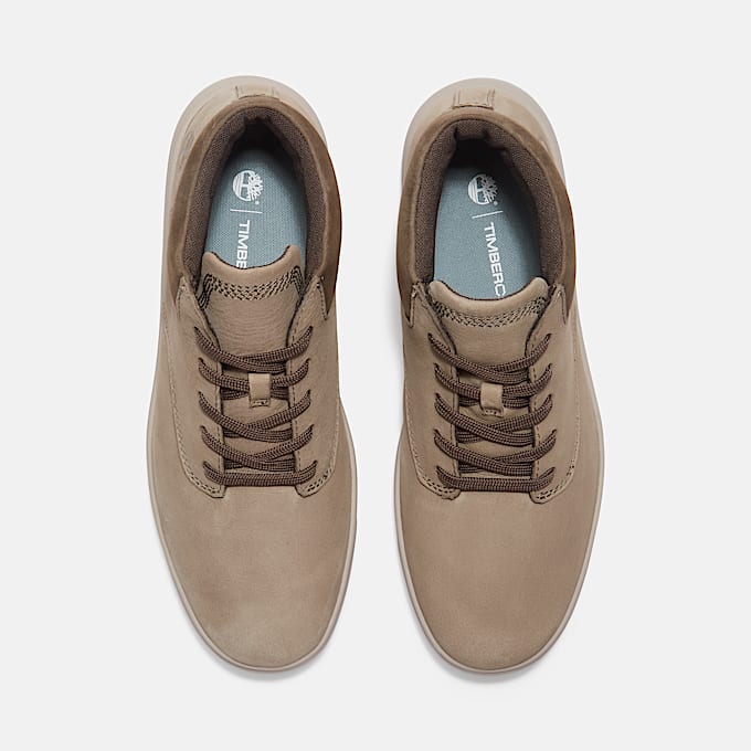 Mens Emerson Street Mid Sneaker TBL Grey NubuckDark Brown ALT2