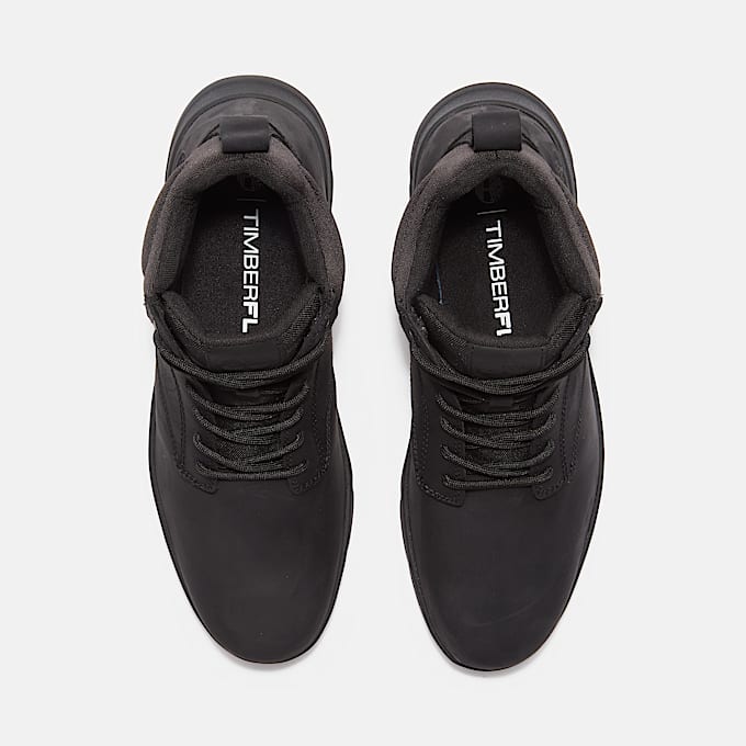 Mens Parker Street HighTop Sneaker TBL Black FullGrain ALT2