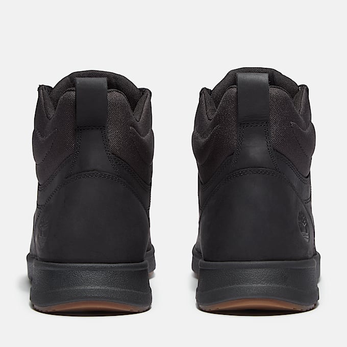 Mens Parker Street HighTop Sneaker TBL Black FullGrain ALT5