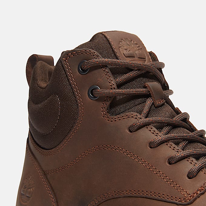 Mens Parker Street HighTop Sneaker TBL Dark Brown FullGrain ALT7