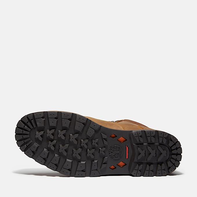 Botte impermable Britton Road avec doublure chaude pour hommes TBL Cuir pleine fleur brun moyen ALT3