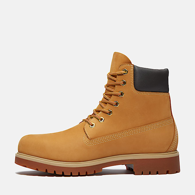 Mens Timberland 25 6Inch Waterproof Boot TBL Wheat Nubuck ALT6