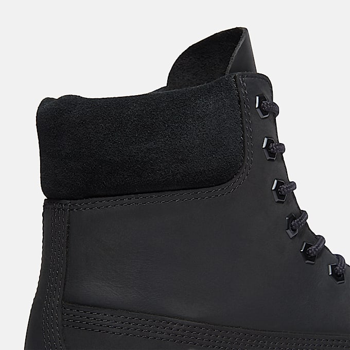 Mens Timberland 25 6Inch Waterproof Boot TBL Black FullGrain ALT7