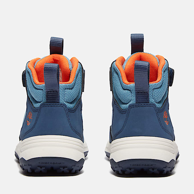 Toddler Motion Access Mid HookandLoop Sneaker TBL Medium Blue Mesh ALT5