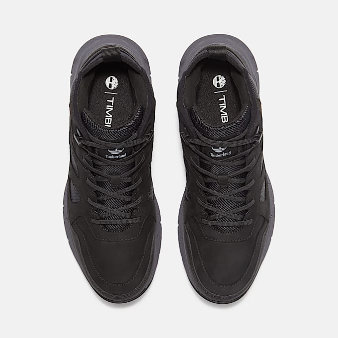 Mens Voyager Valley Sneaker TBL Black Nubuck ALT2