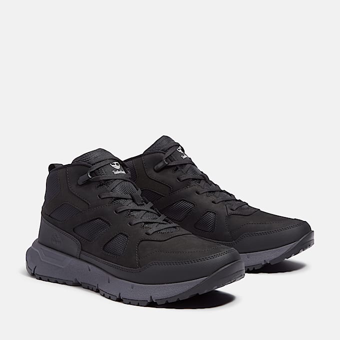 Mens Voyager Valley Sneaker TBL Black Nubuck ALT4