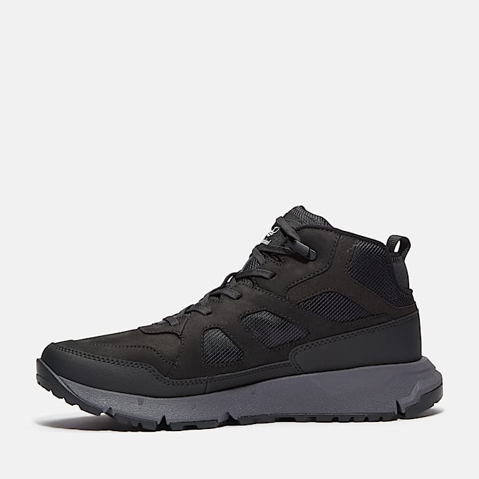 Mens Voyager Valley Sneaker TBL Black Nubuck ALT6