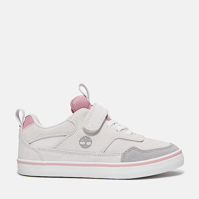 Sneakers con velcro Stone Jump para jvenes TBL Gamuza gris claro HERO