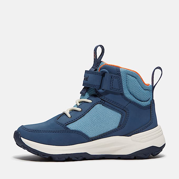 Toddler Motion Access Mid HookandLoop Sneaker TBL Medium Blue Mesh ALT6