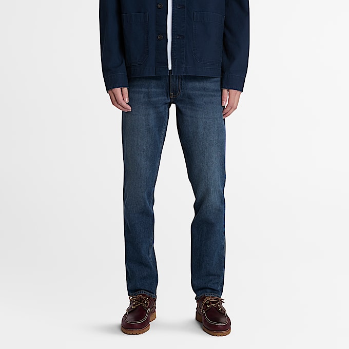 Mens Sandown Slim Denim Pant TBL Mid Indigo HERO