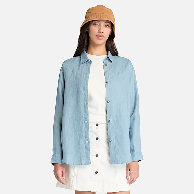Women's Linen Shirt - 1
